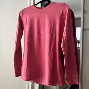 Figs Coral Pink Medical Top